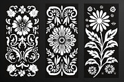Ornate Floral Laser Cut Pattern Bun, an Object Graphic by balal (Thumbnail 7 of 11)
