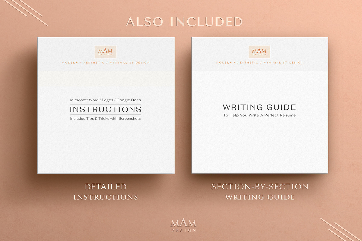 Resume Template with photo, a Resume Template by MAM Design (Photo 9 of 10)
