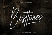 Besttones Signature Font, a Script Font by Indotitas (Thumbnail 1 of 6)