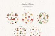 Christmas Magic watercolor set, a Seasonal Illustration by Yuliia Lashevska (Thumbnail 6 of 10)