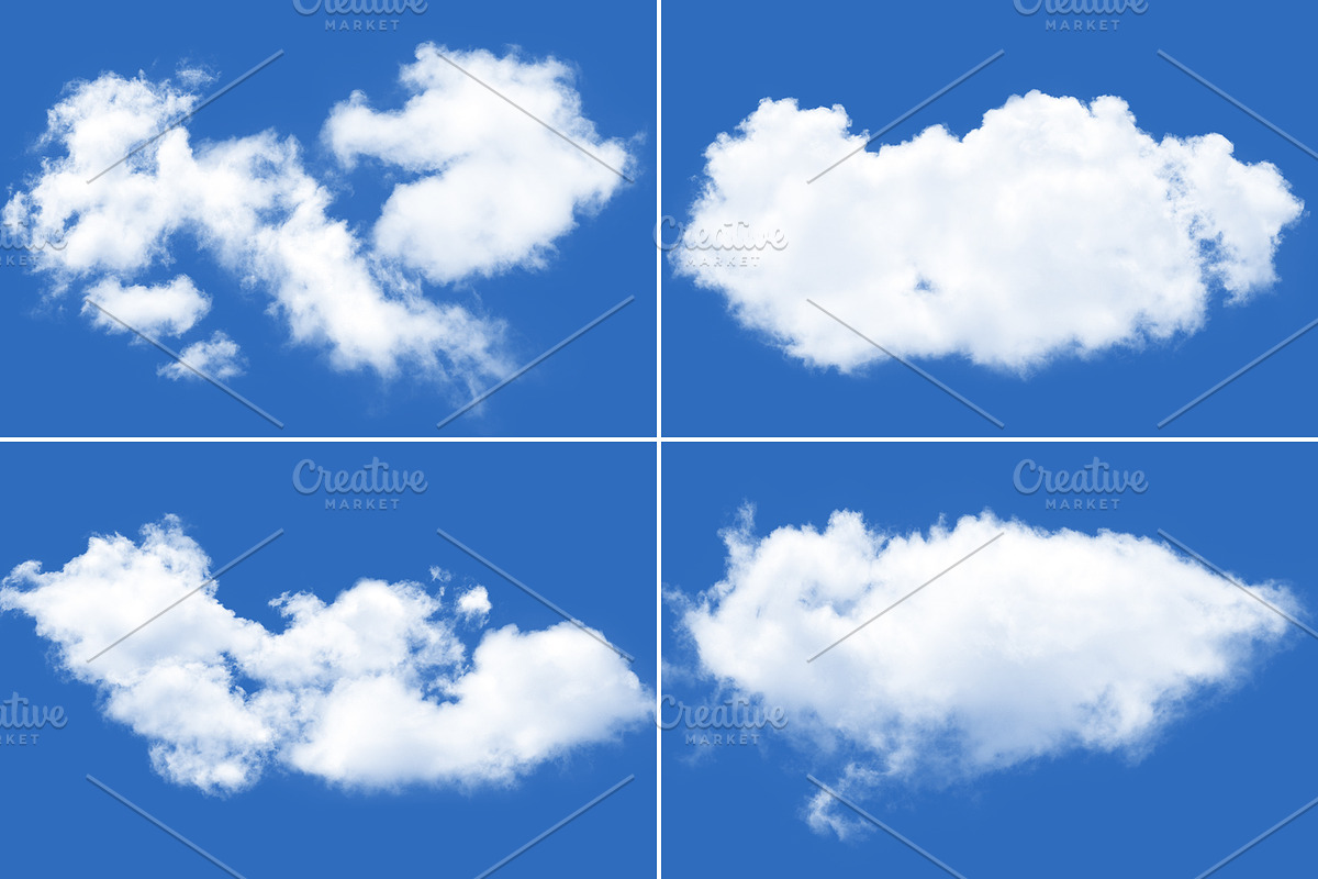 Clouds Brushes preview 4
