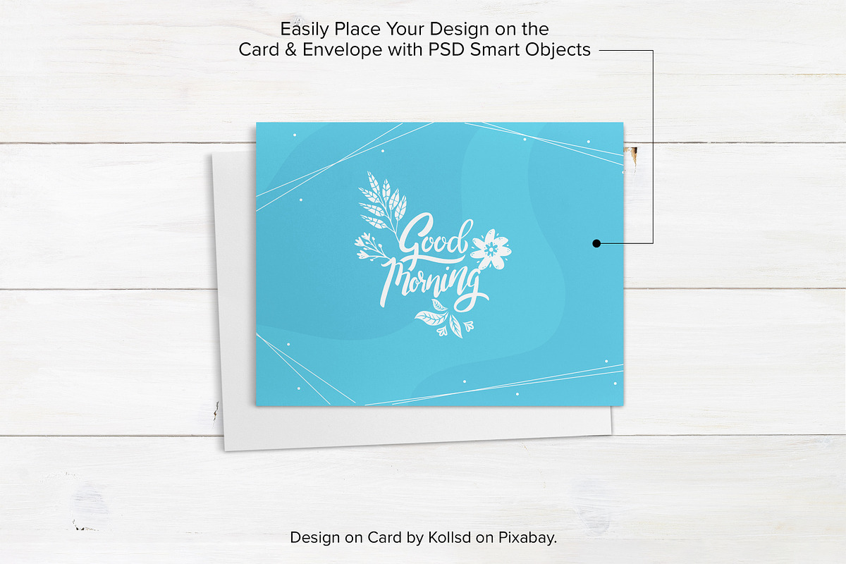 A2 Greeting Card Mockup Set - PSD, a Product Mockup by MelissaBMockups (Photo 2 of 11)