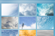 Sky and Clouds Photos Set, a Texture Graphic by Backgrounds Store (Thumbnail 3 of 4)