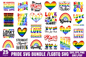LGBTQ Pride SVG Bundle , Gay Pride, a Graphic by Designer302