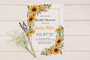 Watercolor Sunflower PNG Clipart, an Object Graphic by ArtGiftsStudio (Thumbnail 6 of 6)