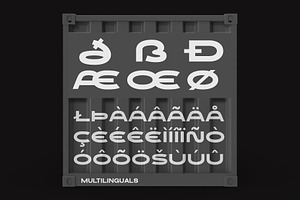 Ramuge Industrial Futuristic Font