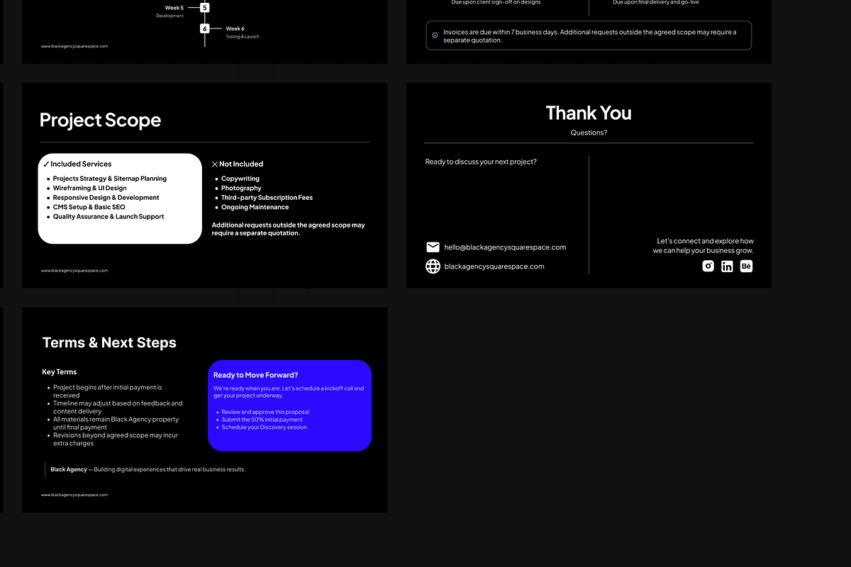 Agency Project Proposal Template, a Presentation Template by bonjourdsgnco (Photo 5 of 5)