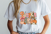 Pumpkin PNG Autumn Sticker Tshirt, a Seasonal Illustration by SugarCloudStudioArt (Thumbnail 3 of 6)