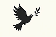 Peace Bird Silhouette Pack, an Illustration by jahid234 (Thumbnail 10 of 21)