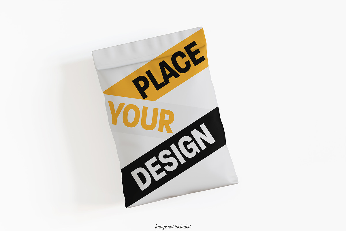 Snack Pouch Mockup Bundles, a Packaging Mockup by Ambo Ampeng (Photo 6 of 32)