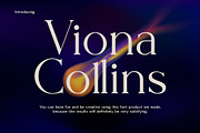 Viona Collins-Modern Serif Typeface, a Serif Font by Font Kingdom (Thumbnail 1 of 7)