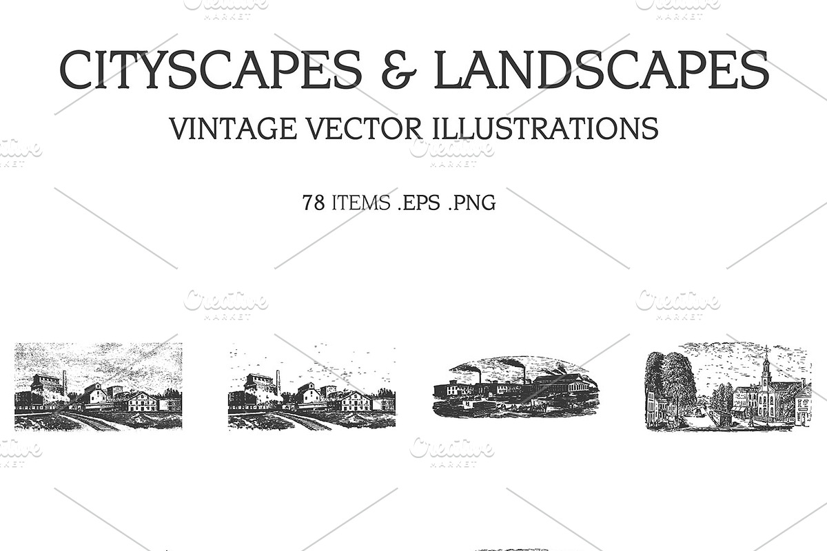 Vintage Vector Illustrations Bundle, a Food Illustration by TheBlackPixelCo (Photo 8 of 17)