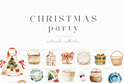 Christmas Party, a Seasonal Illustration by heyiamalice (Thumbnail 9 of 19)