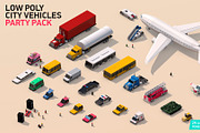 Low Poly City Cars Vehicles Pack, a Cars & Vehicle 3D Model by Anton Moek (Thumbnail 1 of 26)