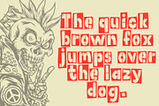 Punk Rock Show, a Handwritten Font by Loudoun Design Co. (Thumbnail 6 of 7)