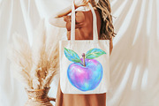 Fruit Watercolor Clipart Set, an Illustration by designcity5 (Thumbnail 5 of 5)