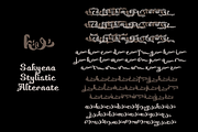 Sakyena - Modern Islamic Font, a Script Font by TypeClassHeroes (Thumbnail 6 of 8)