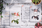 FLOWER WEDDING INVITATION, an Invitation Template by Totem Invitation House (Thumbnail 4 of 4)