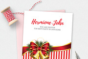 Merry Christmas Card, an Invitation Template by graphicforest (Thumbnail 2 of 2)