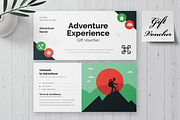 Adventure Experience Gift Voucher, a Card Template by MightyDesign (Thumbnail 1 of 6)