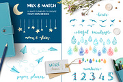 Sky. Graphics-letterings-patterns., an Illustration by MaljukArt (Thumbnail 11 of 20)