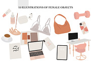 ABSTRACT GIRL BOSS, a Person Illustration by Olg Store (Thumbnail 10 of 12)