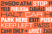 Noexit, a Sans Serif Font by muccaTypo (Thumbnail 2 of 6)