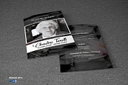 Funeral Program Template Black White, a Brochure Template by Madhabi Studio (Thumbnail 5 of 5)