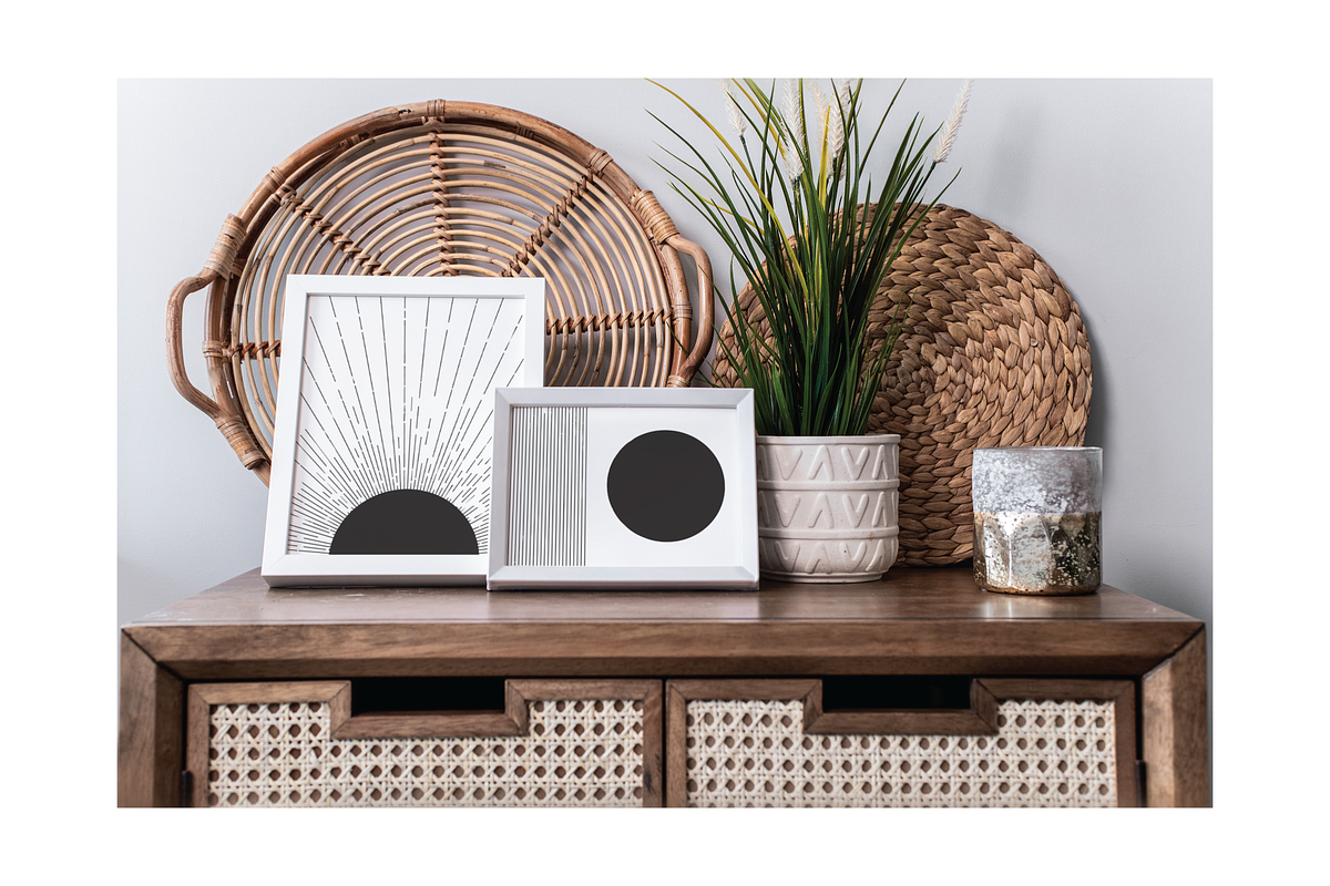 Picture Frame Mockup Ultra Bundle 2, a Household Mockup by Saguaro Digital (Photo 25 of 32)
