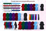 University Graduates Girls Clipart, a Person Illustration by ArtedeCatrin (Thumbnail 4 of 11)