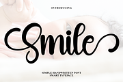 Smile, a Script Font by FreshTypeINK (Thumbnail 8 of 8)
