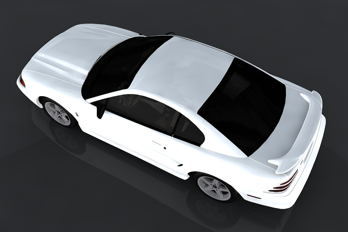 1995 Ford Mustang, a Cars & Vehicle 3D Model by valtriiu (Photo 7 of 12)