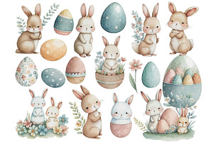 Easter Friends Clipart Collection