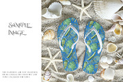Flip Flops PNG & PSD Mockups, a Product Mockup by mock-ups (Thumbnail 11 of 14)