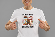So Many Books Png Sublimation, an Illustration by Daily.Designs (Thumbnail 2 of 5)