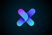 X Letter Logo, a Branding & Logo Template by Luis Muniz (Thumbnail 1 of 2)