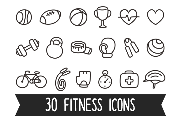 Sport And Fitness Icons