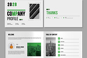 Company Profile Design Landscape, a Brochure Template by MightyDesign (Thumbnail 4 of 8)