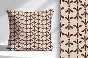 Beige Organic Petals Seamless Repeat, a Pattern Graphic by Sharon Schwalbe (Thumbnail 2 of 4)