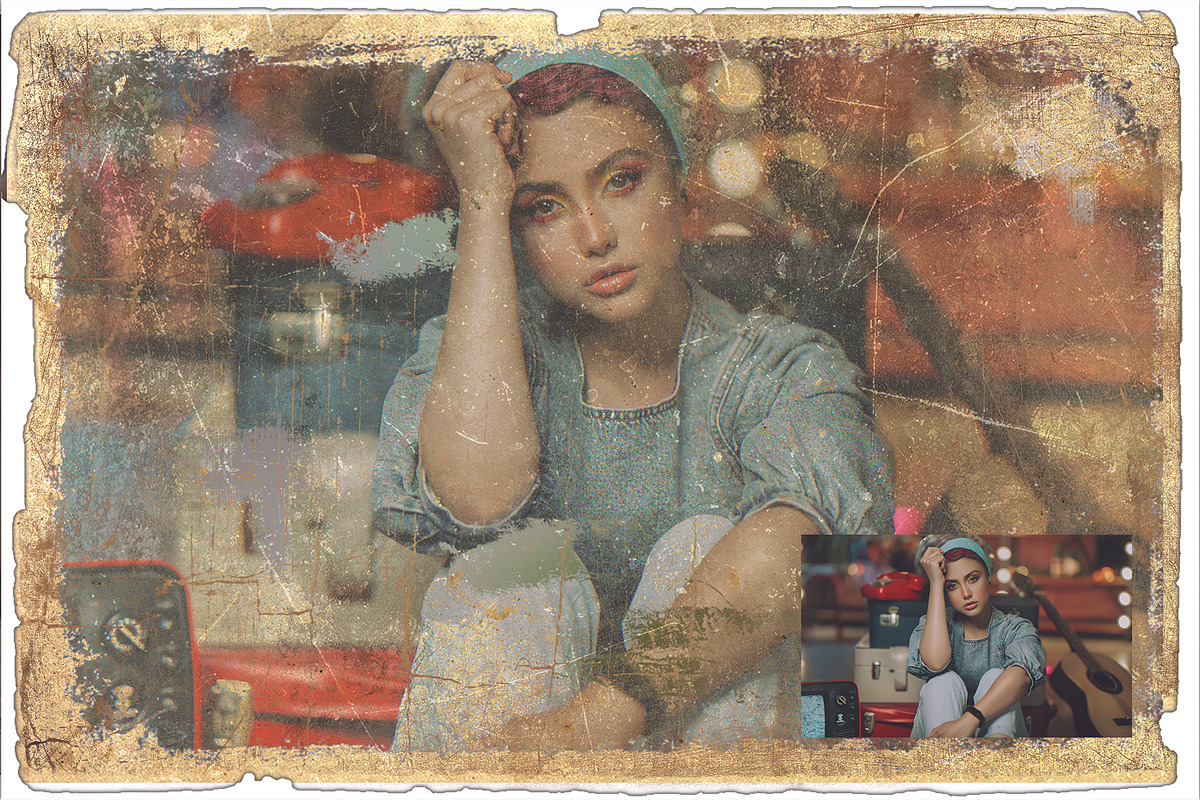 Vintage Old Photo Effect v2, an Action Add-On by Jacpot007 (Photo 5 of 5)
