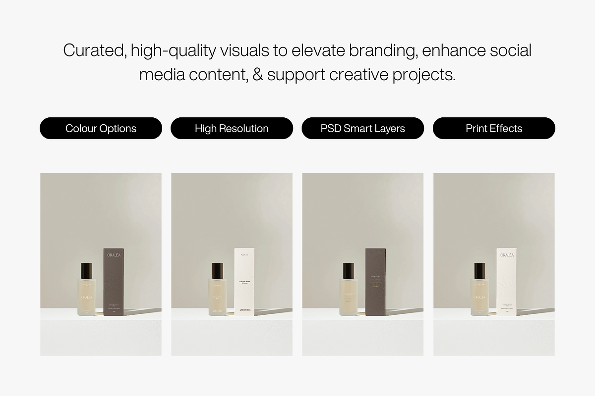 Luxury Cosmetic Bottle Mockup, a Packaging Mockup by Digital Asset Co (Photo 3 of 4)