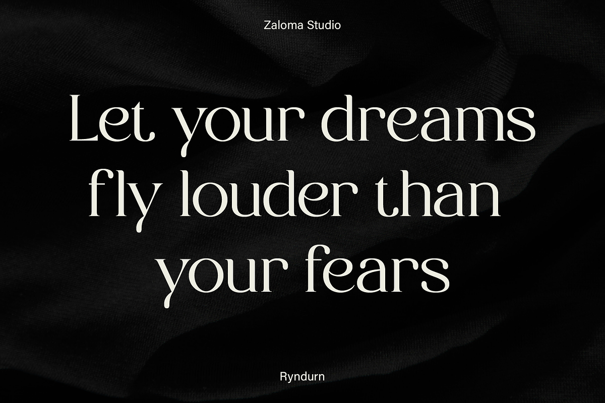 Ryndurn, a Serif Font by Zaloma Studio (Photo 6 of 20)