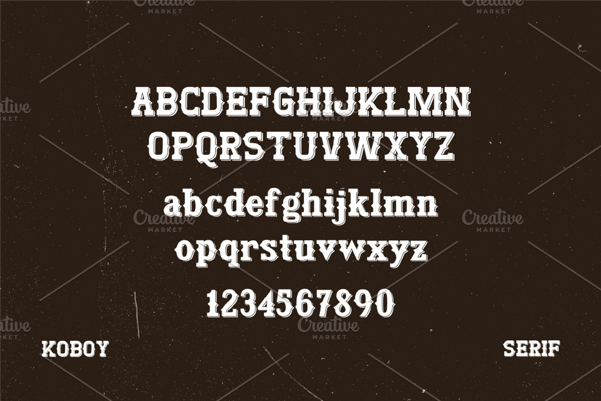 KOBOY | Cowboy Style Text, a Slab Serif Font by filosovis (Photo 3 of 4)