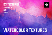 23 Watercolor Backgrounds / Textures, a Texture Graphic by UgurSarac (Thumbnail 1 of 7)