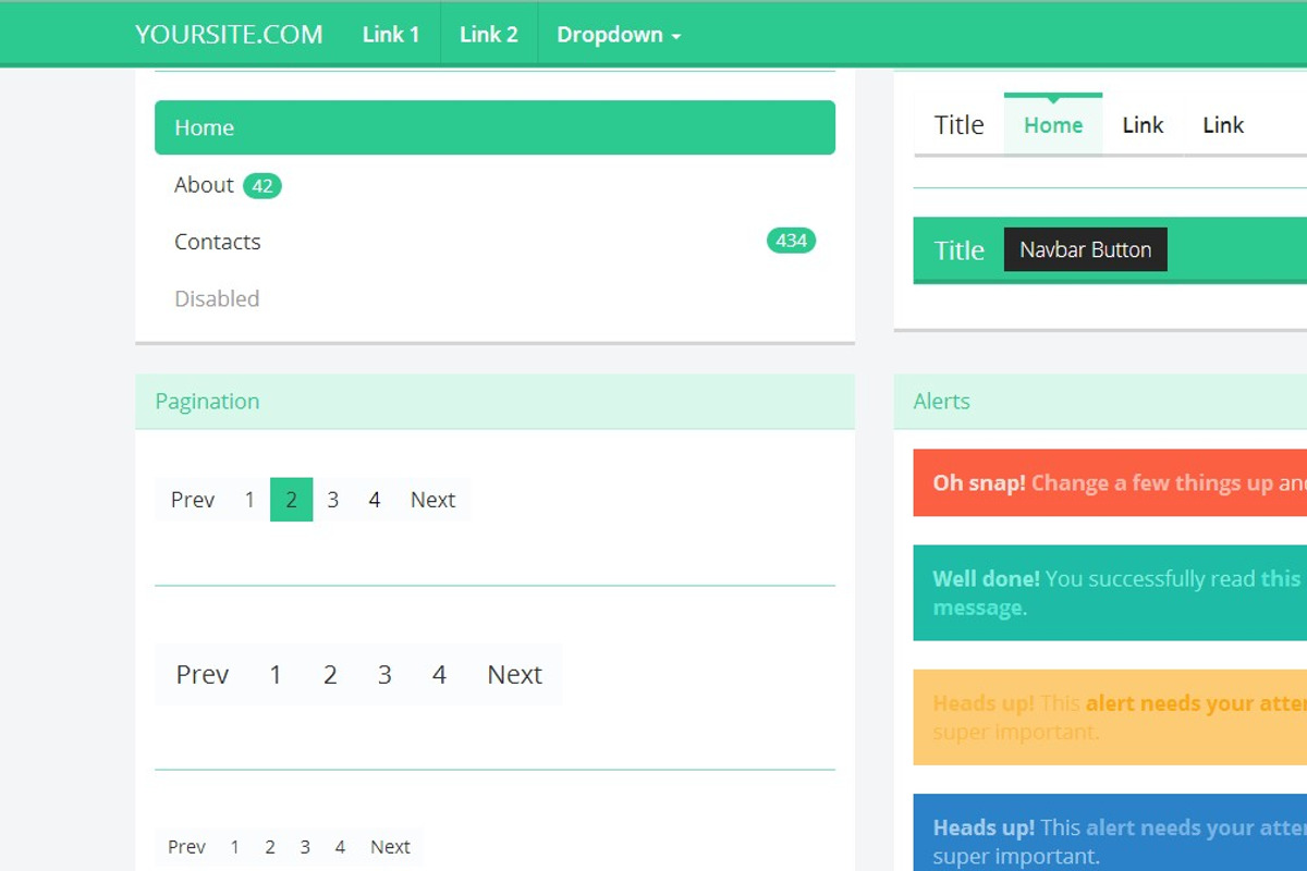 Bootstrap 3.0. WhiteGreen flat theme, a Bootstrap Template by Bootstraptor (Photo 3 of 5)