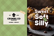 Mocha Muffin Food Typeface Font, a Sans Serif Font by Rasio Studio (Thumbnail 4 of 7)