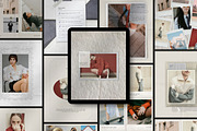 Vintage Texture Social Media Kit, a Social Media Template by Pani Temp. (Thumbnail 4 of 16)