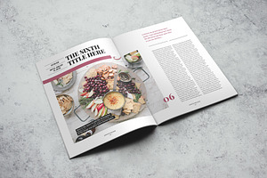 Lifestyle Magazine Indesign Template