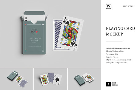 Playing Card Mockup