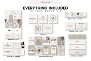 Minimalist Brand Kit Canva Template, a Branding & Logo Template by BrandhavenStudio (Thumbnail 2 of 10)